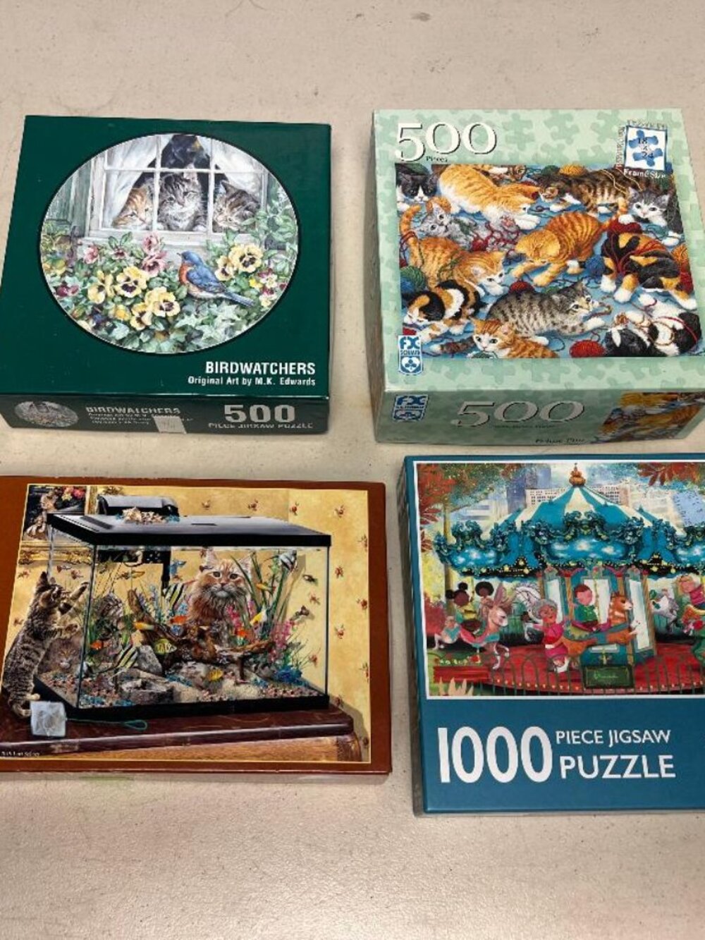 Puzzles - Four (4)